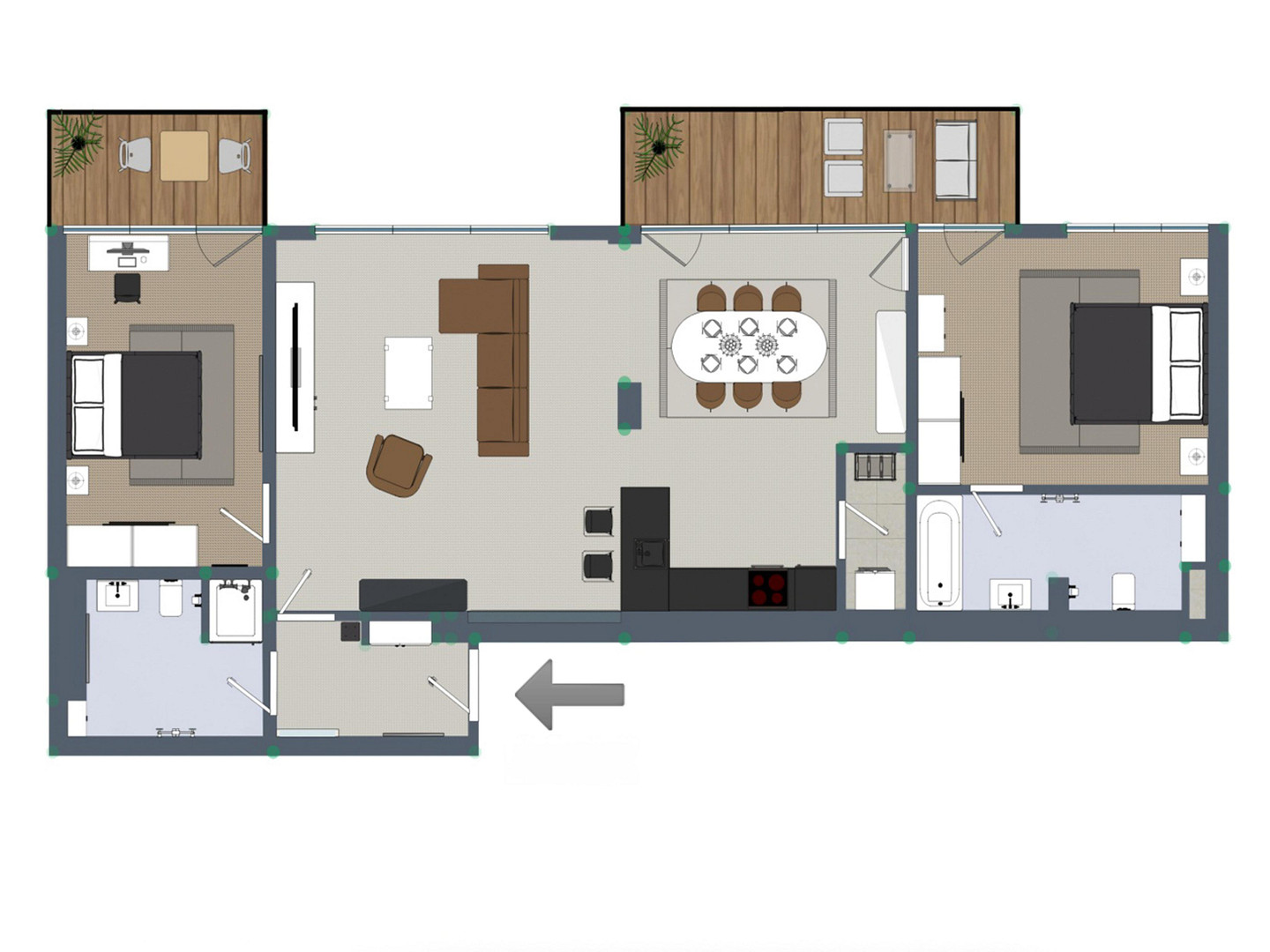 Luxuriöse 3-Zimmer-Wohnung 112 m²+ Parkplatz in Berlin-Mitte - PROVISIONSFREI - (No Commission) – 10115 Top-Lage im Herzen von Berlin-Mitte(Mitte) – Vorschaubild 6