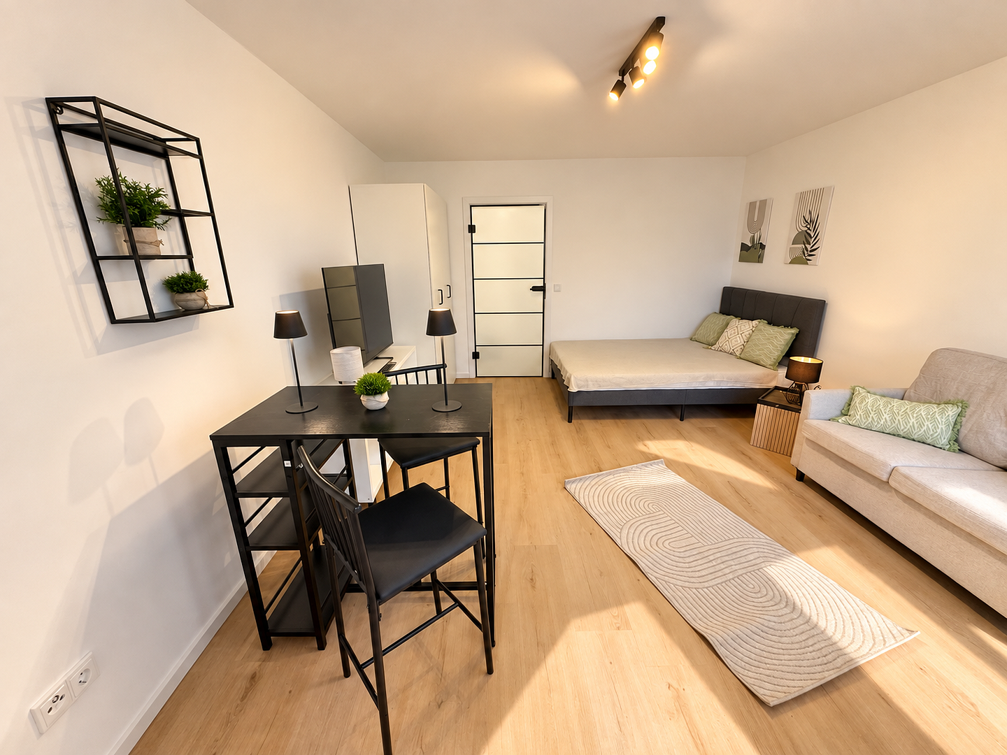 Saniert & all. incl.: Möbliertes Apartment mit exzellenter ÖPNV-Anbindung – 81379 München(Obersendling) – Vorschaubild 7