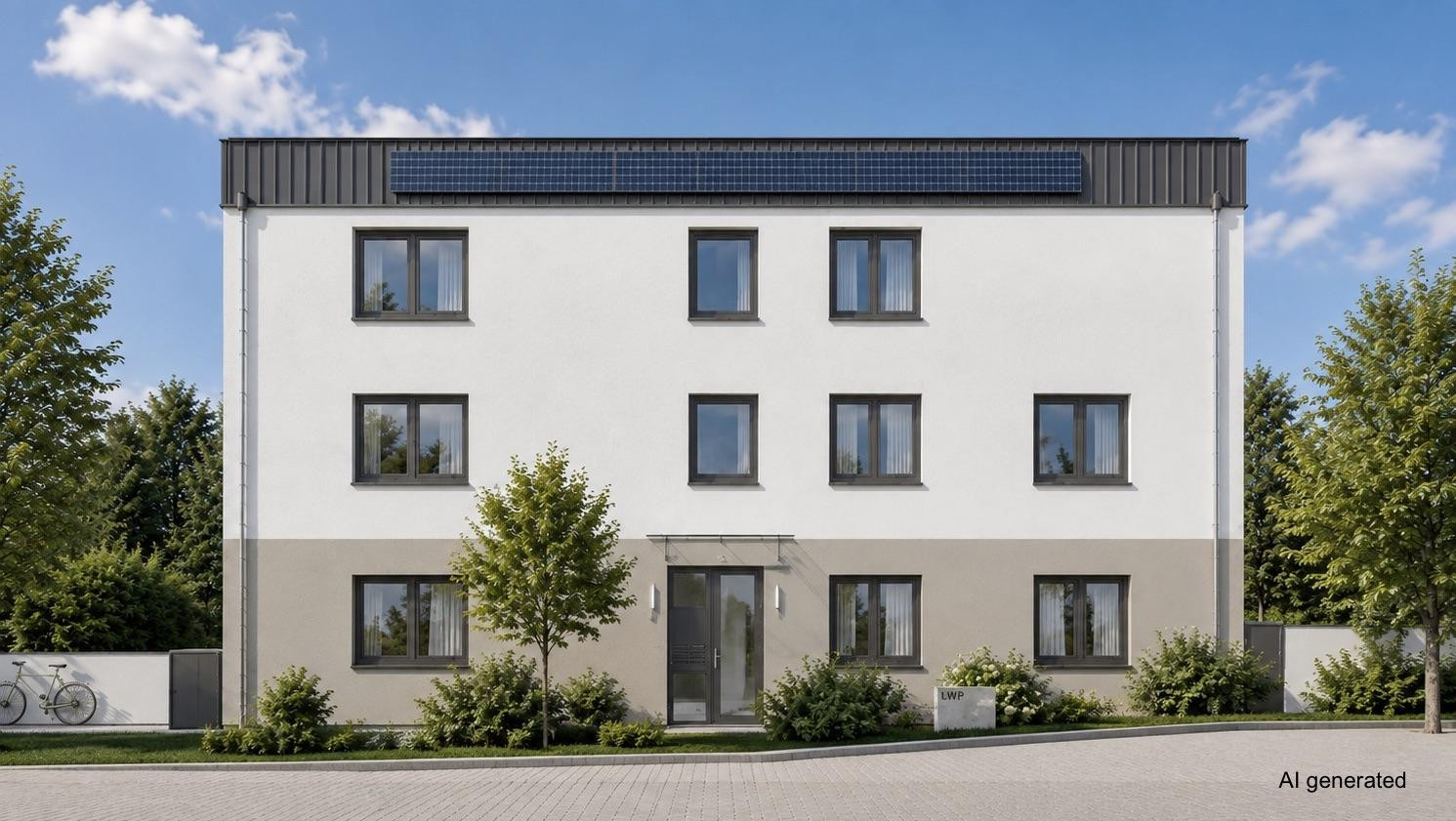 Erstbezug: 2× 3-Zimmer-Wohnung mit Kochinsel – barrierefrei mit 100 m² Garten oder Südbalkon – Foto 2
