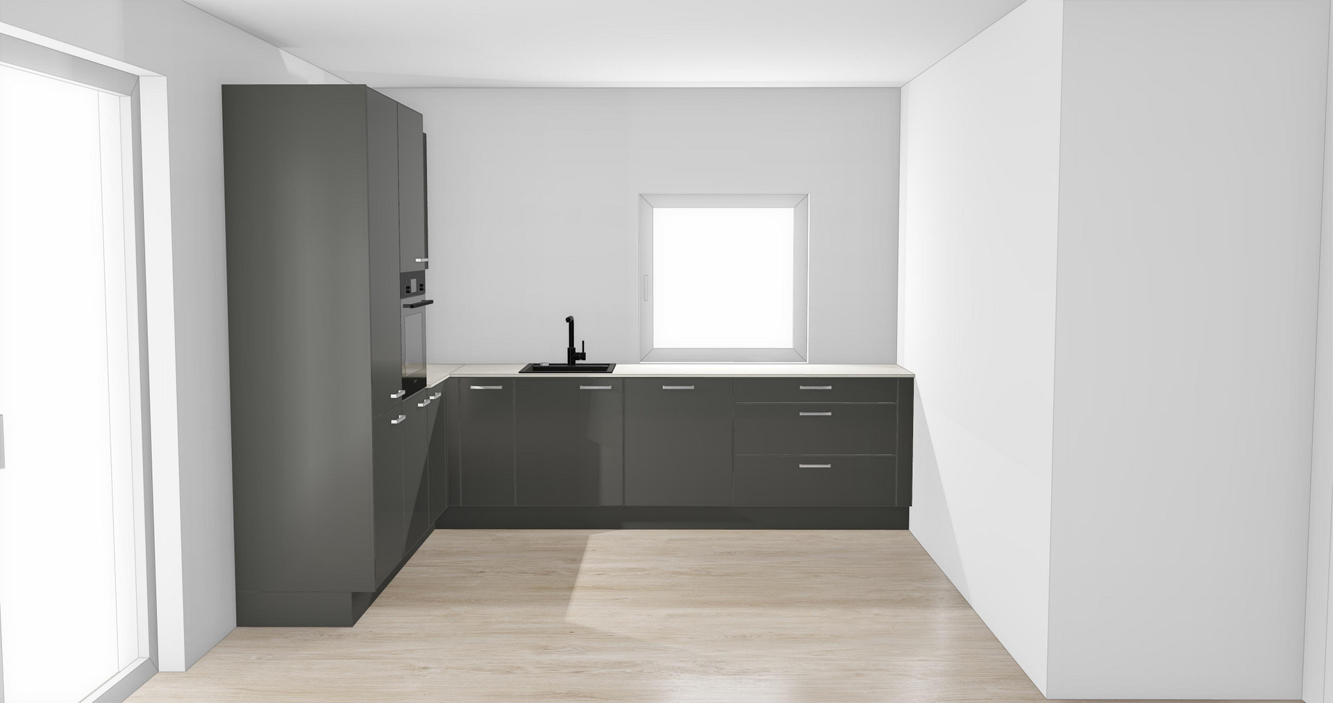 Erstbezug: 2× 3-Zimmer-Wohnung mit Kochinsel – barrierefrei mit 100 m² Garten oder Südbalkon – Foto 4