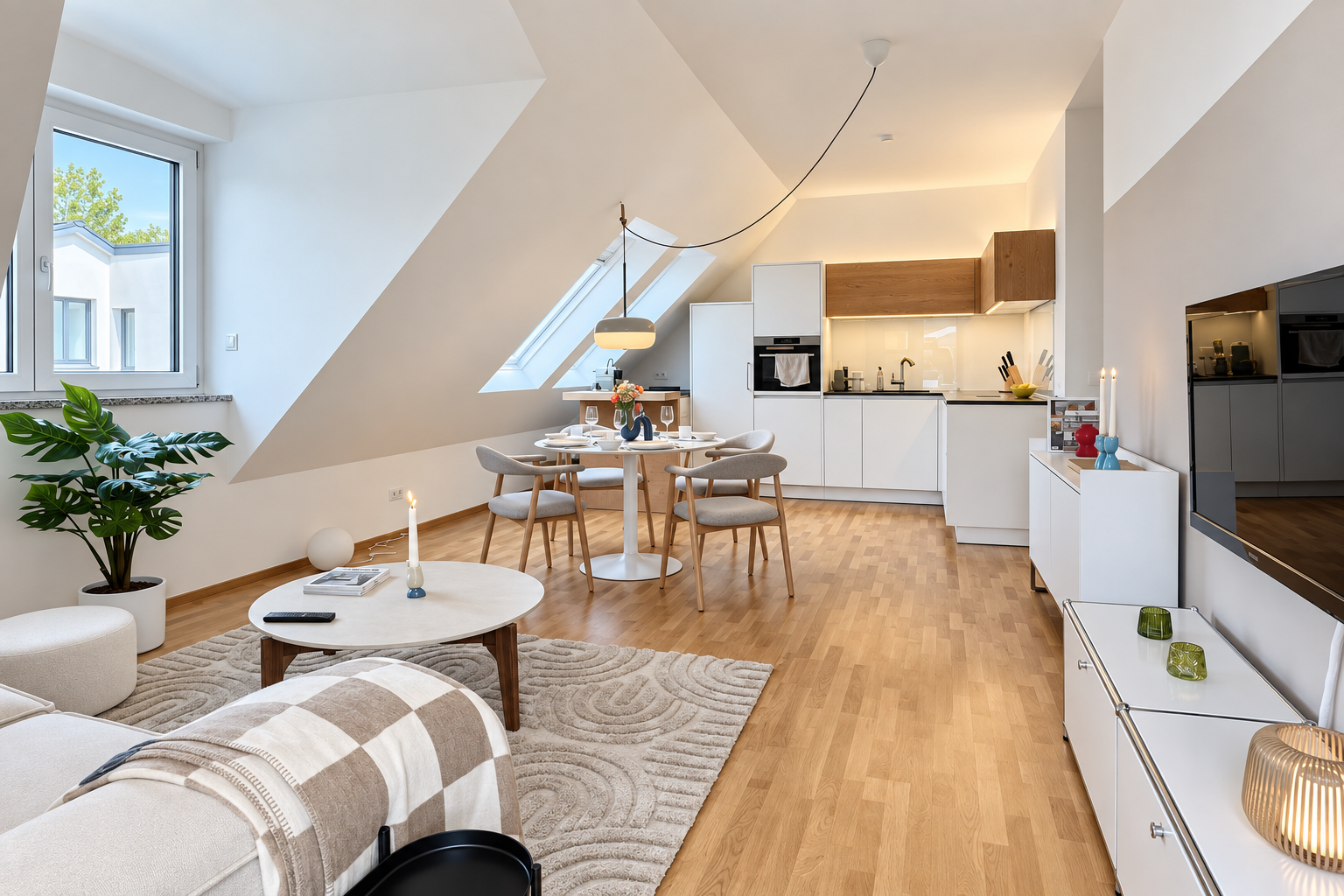 Penthouse mit Einbauküche – 81737 München(Ramersdorf) – Vorschaubild 3