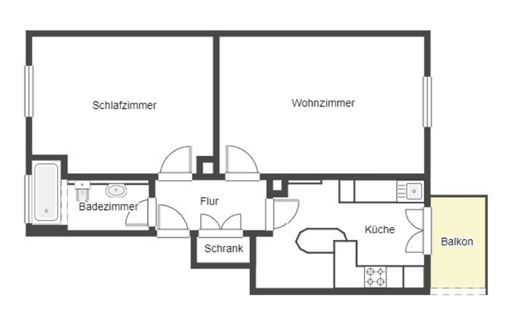 2‑Zimmer‑Wohnung in gefragter Lage zu vermieten – 68167 Mannheim – Vorschaubild 13