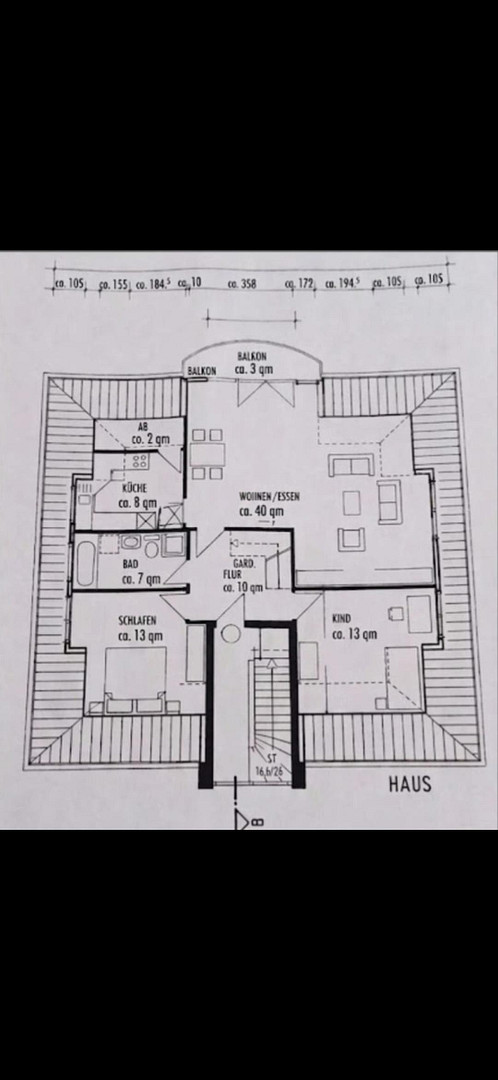 Provisionsfrei - Sonnige 4-Zi.-Maisonette in Etagen-Alleinlage, HH-Wohldorf-Ohlstedt – 22397 Hamburg(Wohldorf-Ohlstedt) – Vorschaubild 12