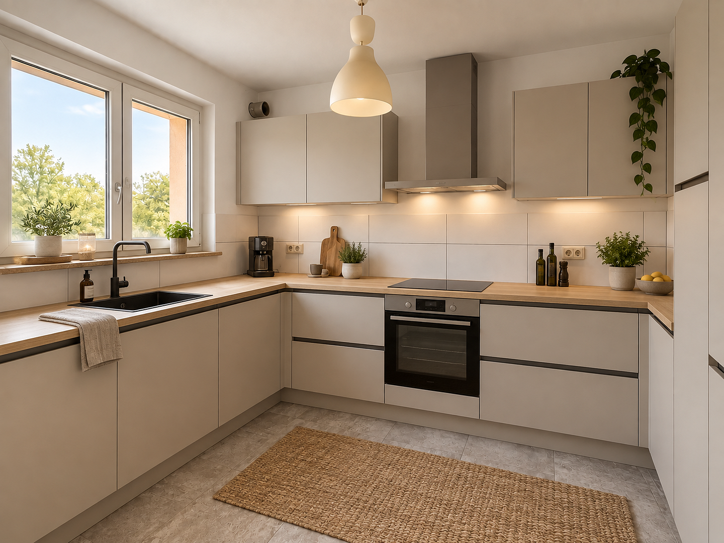 Modernisierte 3-Zimmer-Wohnung mit großem Westbalkon ins Grüne und TG – provisionsfrei – 86157 Augsburg(Pfersee) – Vorschaubild 13