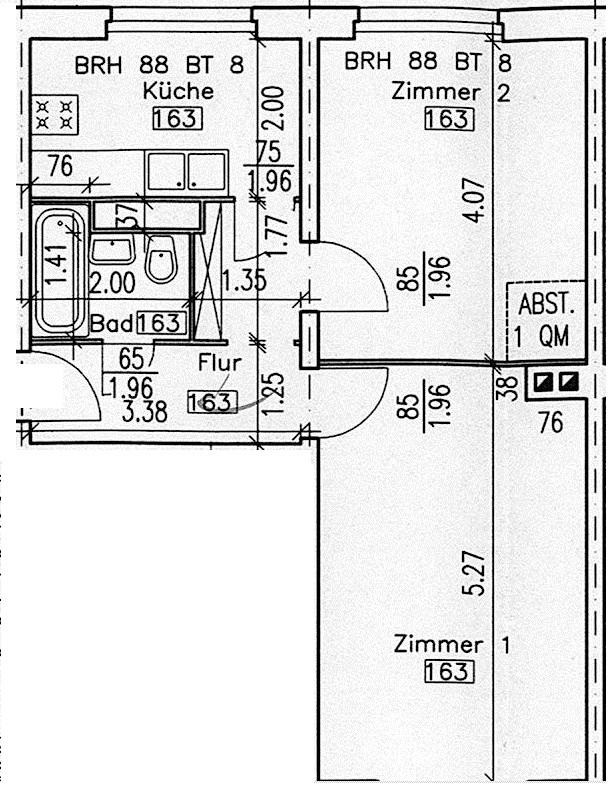 Bezugsfreie, helle 2-Zi. Wohnung, Prenzlauer Berg, Fernwärme – 10409 Berlin(Prenzlauer Berg) – Vorschaubild 17