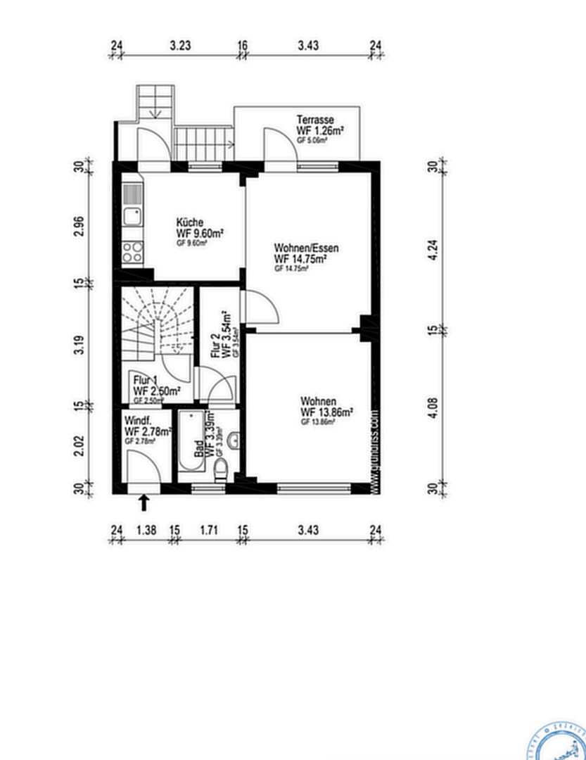 Großzügiges, frisch renoviertes Reihenhaus mit Garten – sofort bezugsfertig und provisionsfrei – 27576 Bremerhaven(Klushof) – Vorschaubild 13