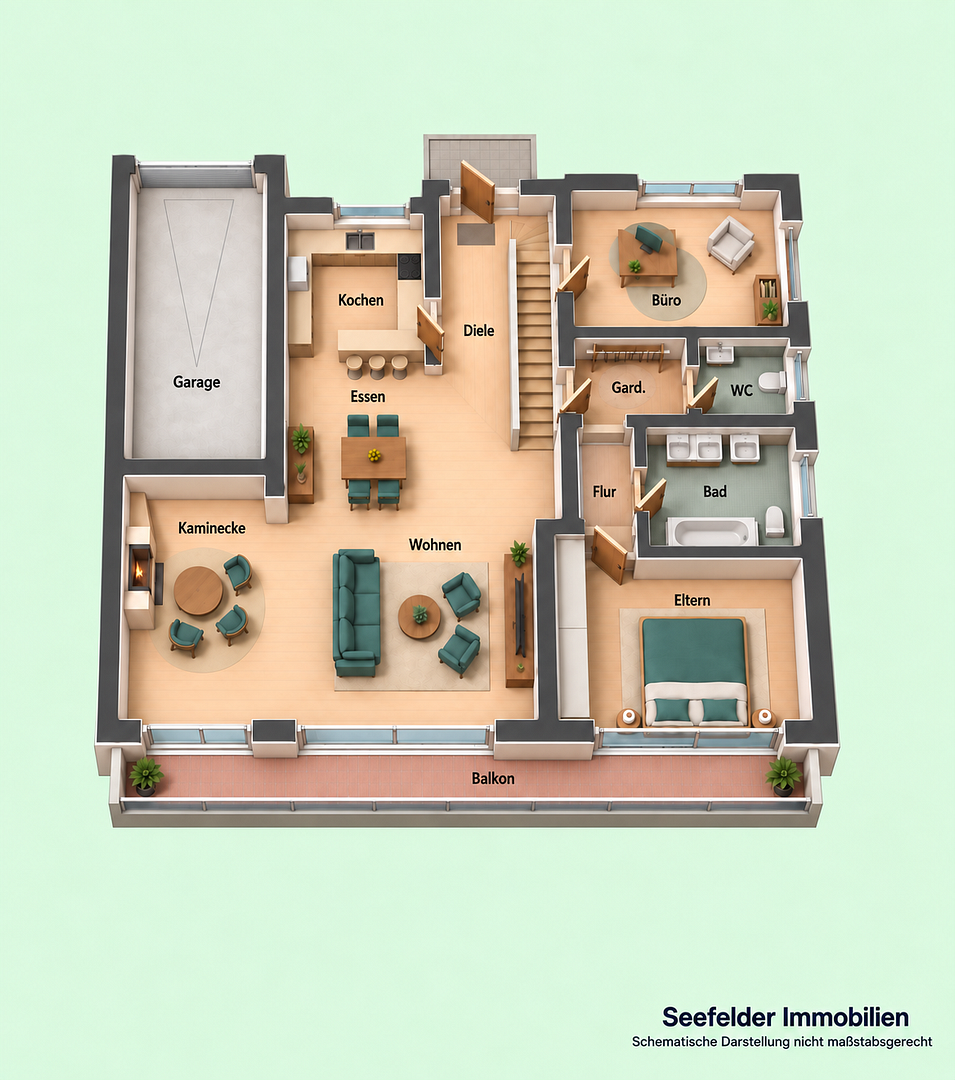 Sehr schönes Einfamilienhaus mit Schwimmbad und Sauna in Heilbronn – 74078 Heilbronn(Frankenbach) – Vorschaubild 18