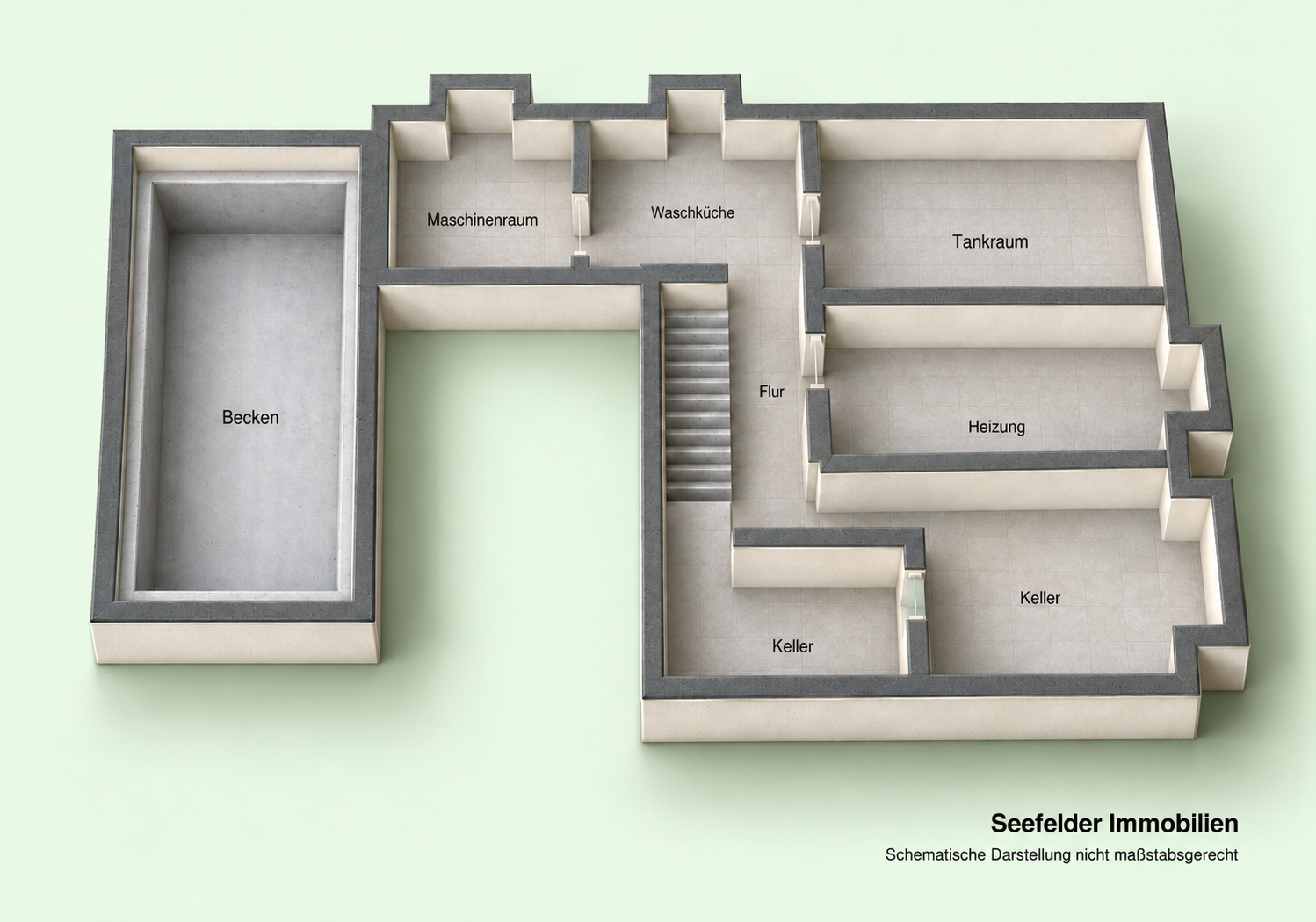 Sehr schönes Einfamilienhaus mit Schwimmbad und Sauna in Heilbronn – 74078 Heilbronn(Frankenbach) – Vorschaubild 20