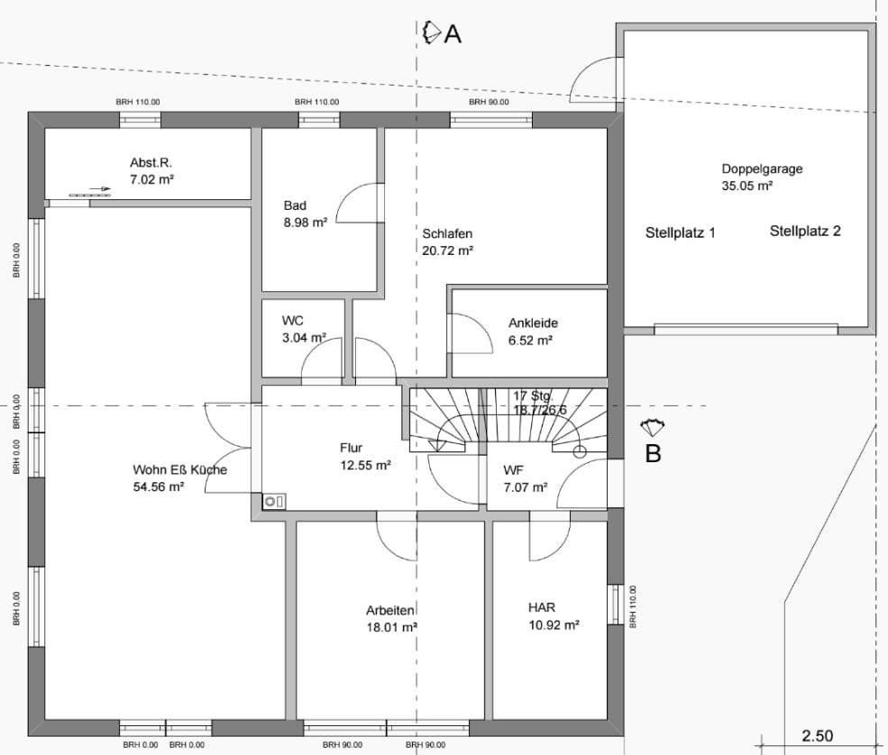 Smartes Bauhaus-Anwesen mit Penthouse. Fernblick. Feldrandlage. – 35510 Butzbach(Nieder-Weisel) – Vorschaubild 42