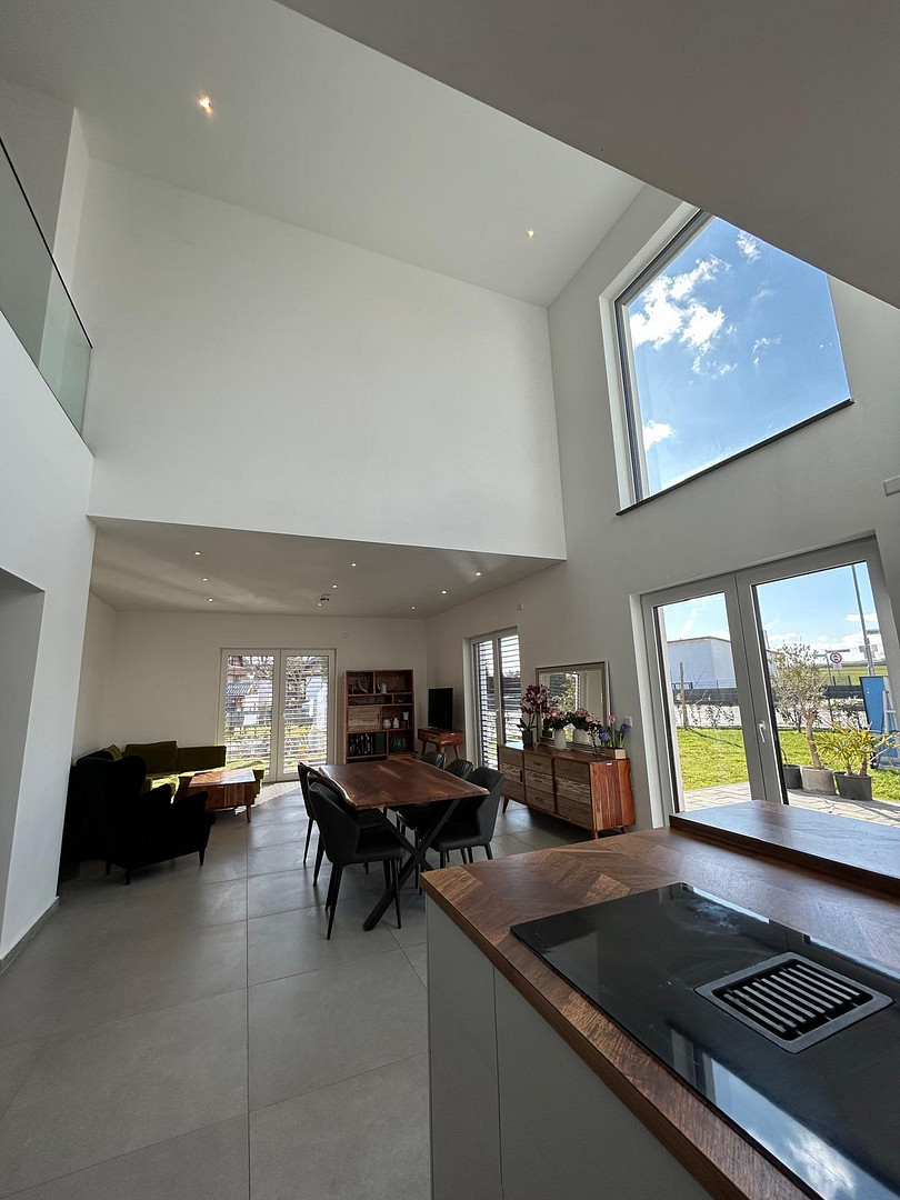 Smartes Bauhaus-Anwesen mit Penthouse. Fernblick. Feldrandlage. – 35510 Butzbach(Nieder-Weisel) – Vorschaubild 11