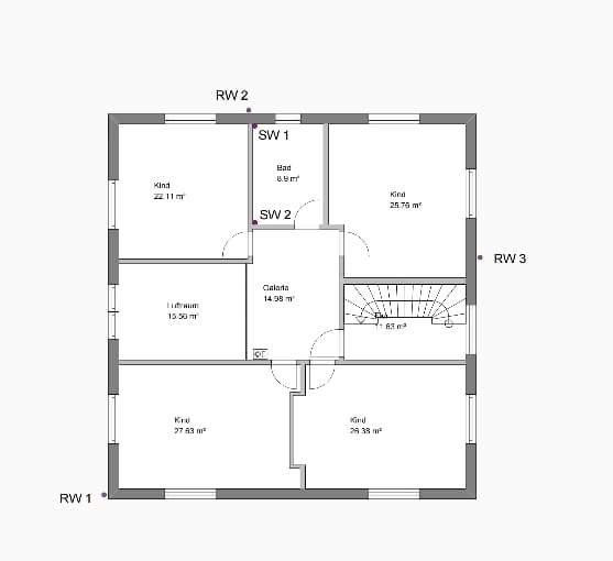 Smartes Bauhaus-Anwesen mit Penthouse. Fernblick. Feldrandlage. – 35510 Butzbach(Nieder-Weisel) – Vorschaubild 43