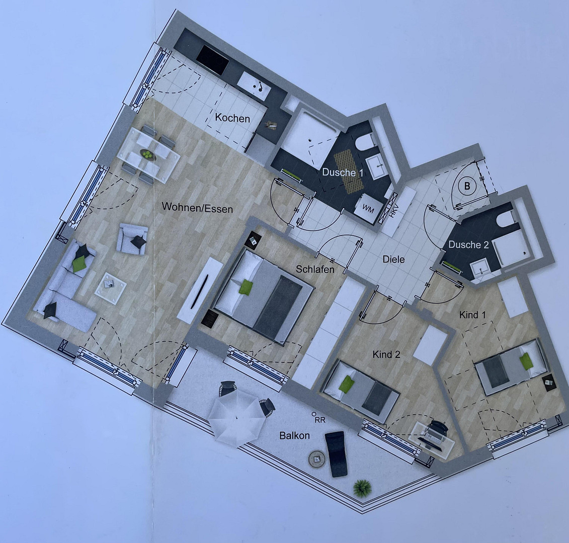 Familienfreundliche 4-Zimmer-Wohnung in München Aubing – Foto 20