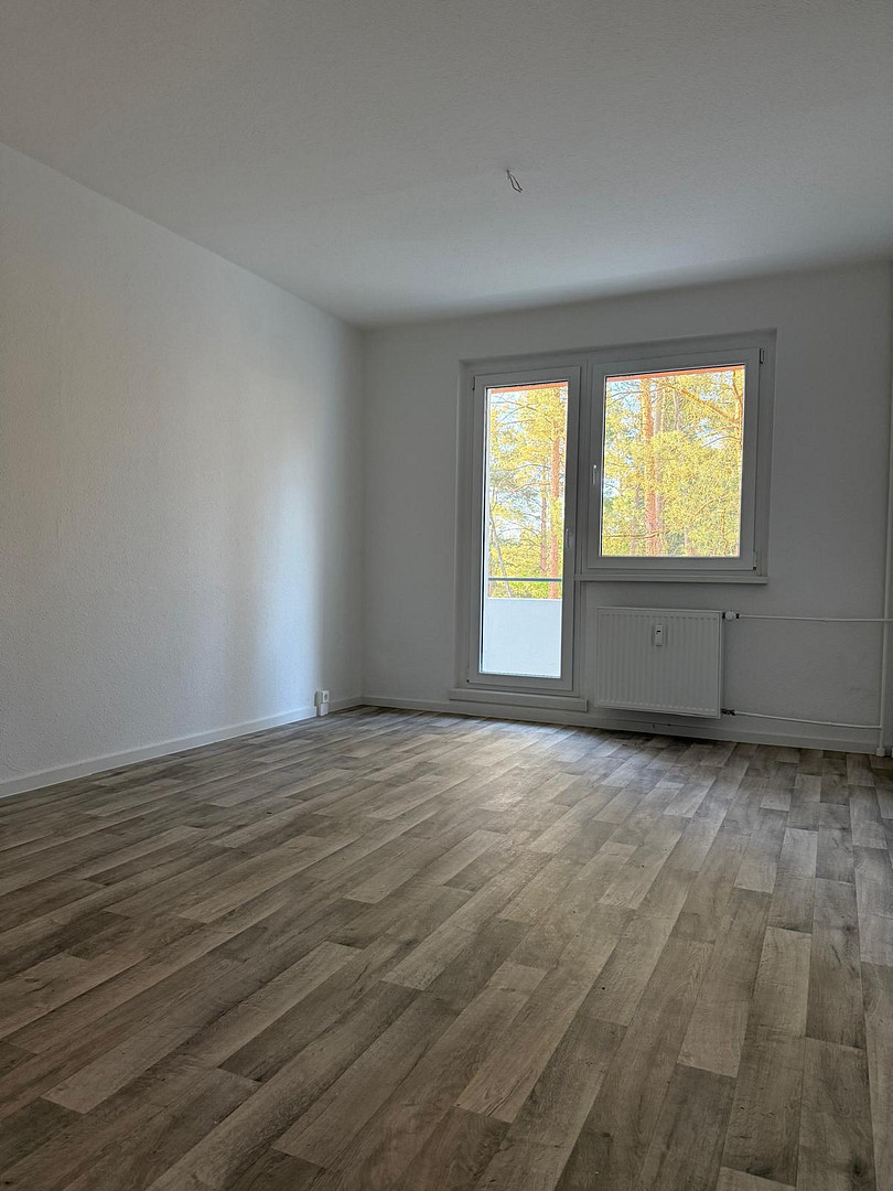 Erstbezug nach Sanierung – moderne 4-Zimmer-Wohnung mit Balkon und Blick ins Grüne – 15926 Heideblick – Vorschaubild 3