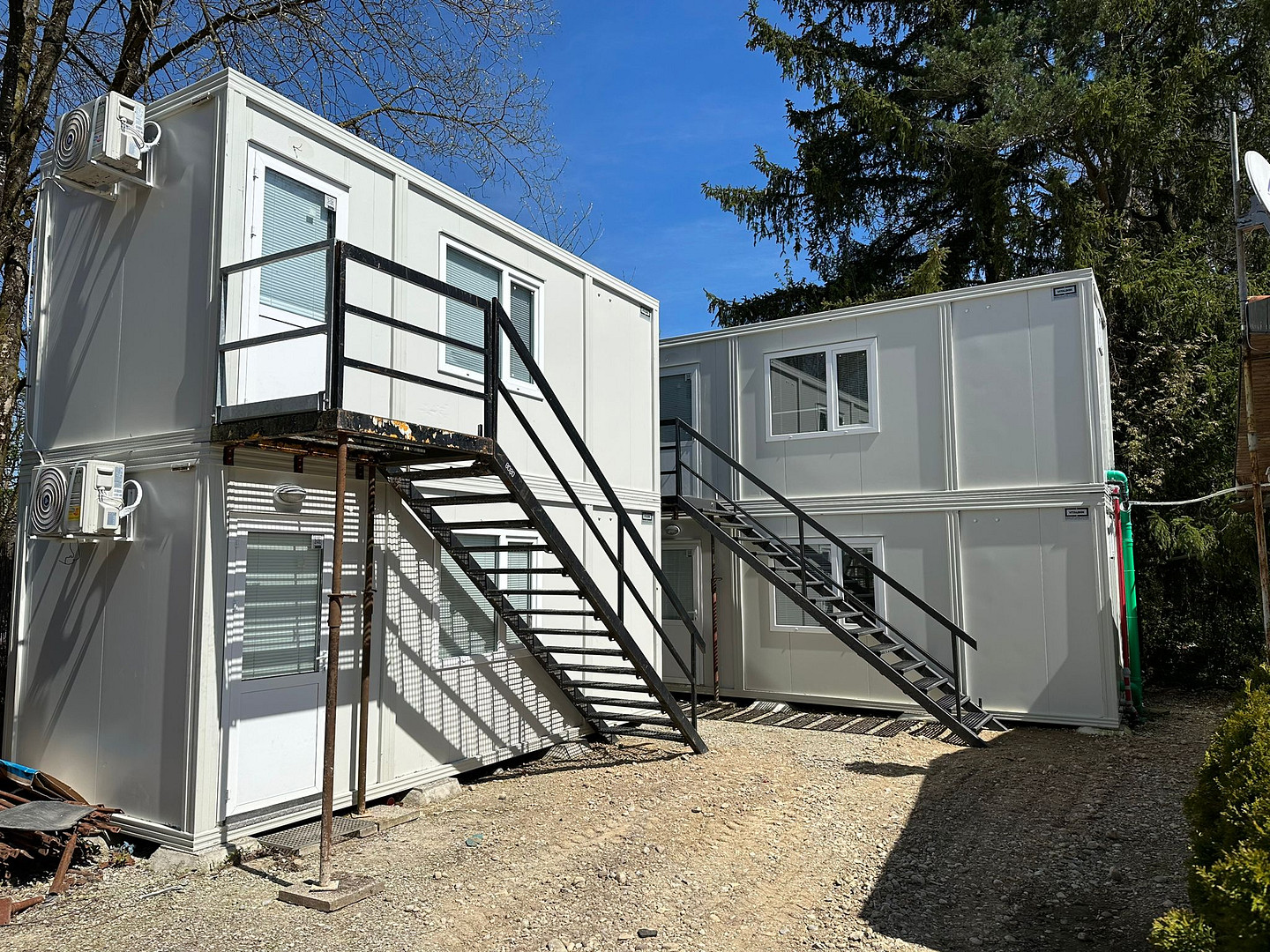 Wohncontainer zu vermieten für Arbeiter und Monteure 4 - 8 Mann möbliert nur gewerblich – 85635 Höhenkirchen – Vorschaubild 2
