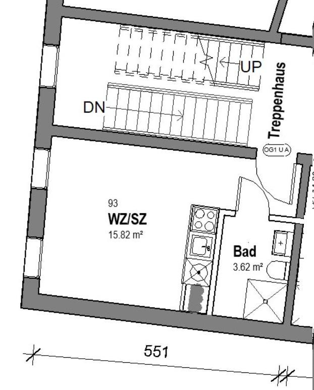 Moderne 1 Zimmer Wohnung in Rüdesheim am Rhein mit Einbauküche – 65385 Rüdesheim am Rhein – Vorschaubild 4