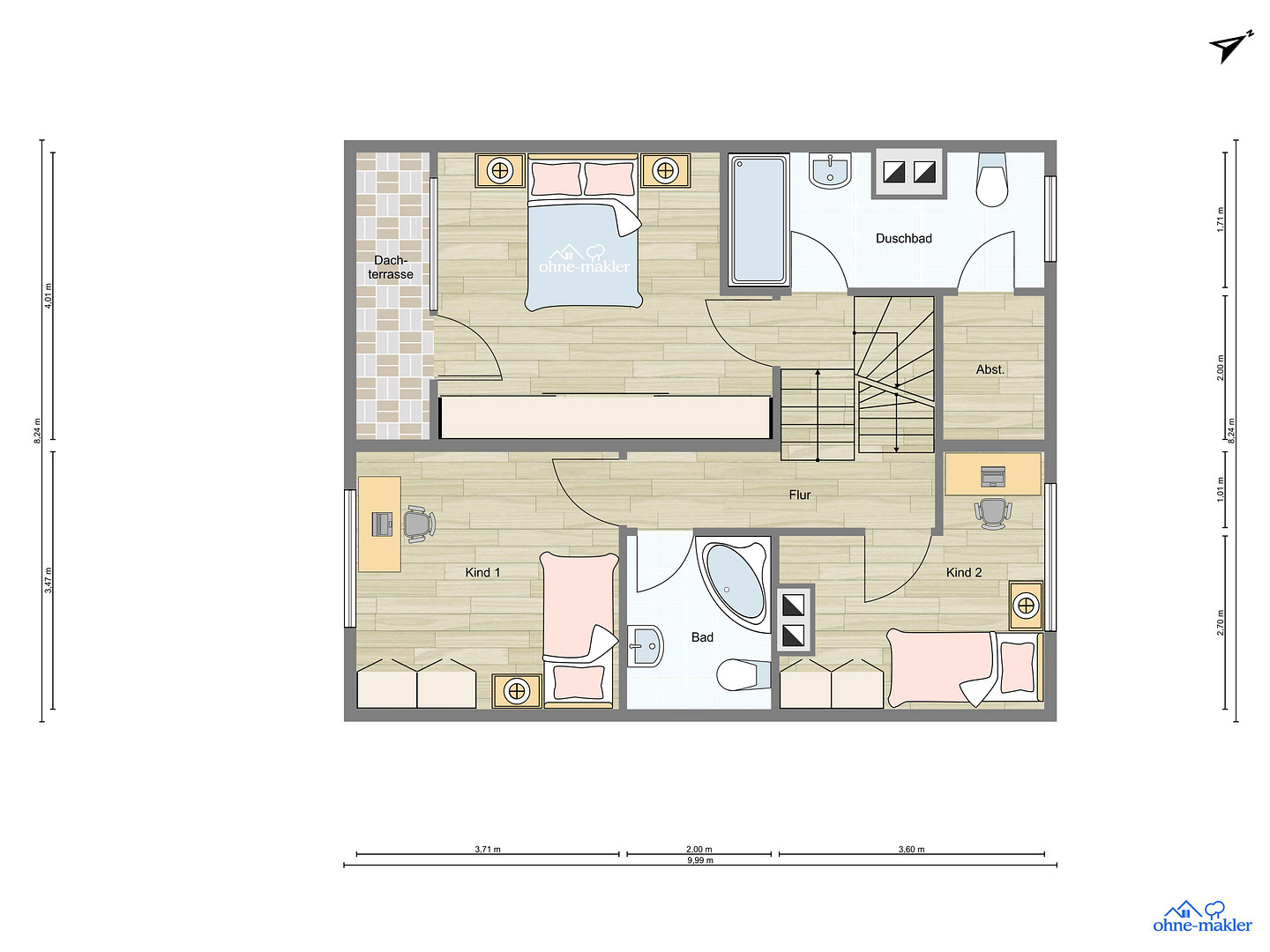Außergewöhnliches Architektenhaus – hochwertig modernisiert mit Wintergarten & Tiefgarage – 61267 Neu-Anspach – Vorschaubild 21