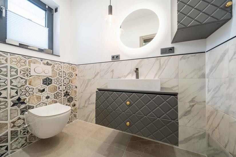 Neubau EG-Wohnung barrierefrei mit Kamin und Garten AmöneBlick Provisionfrei – 35274 Kirchhain(Anzefahr) – Vorschaubild 9