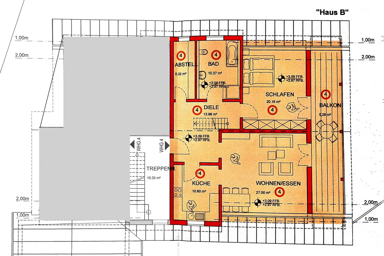 Ruhige 3-Zimmer-Wohnung mit EBK und Balkon in Harpolingen/Bad Säckingen – 79713 Bad Säckingen(Harpolingen) – Vorschaubild 16