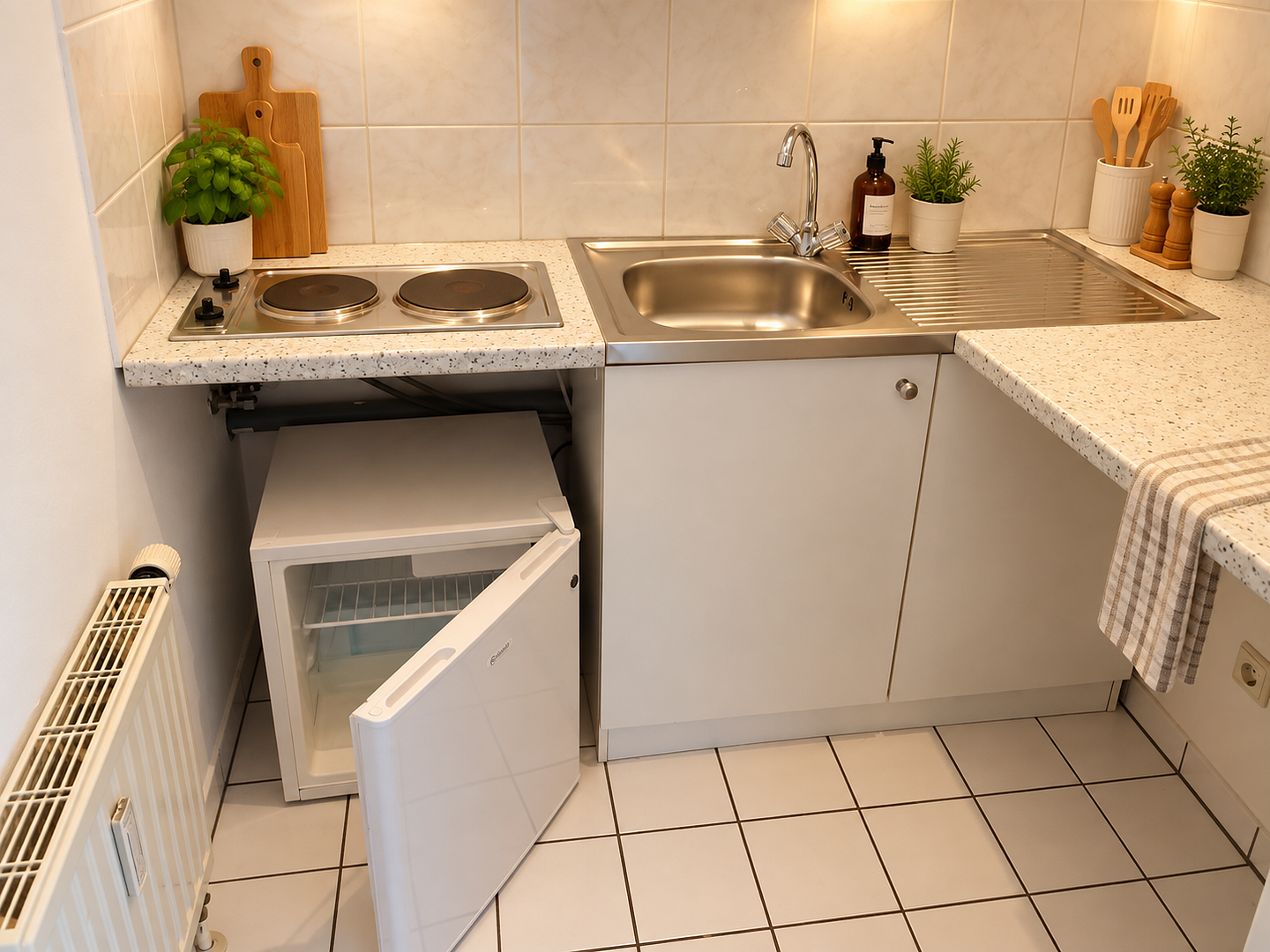 Helles 1-Zimmer-Apartment mit Südbalkon, Einbauküche und Stellplatz in Nürnberg-Laufamholz – 90482 Nürnberg(Laufamholz) – Vorschaubild 6