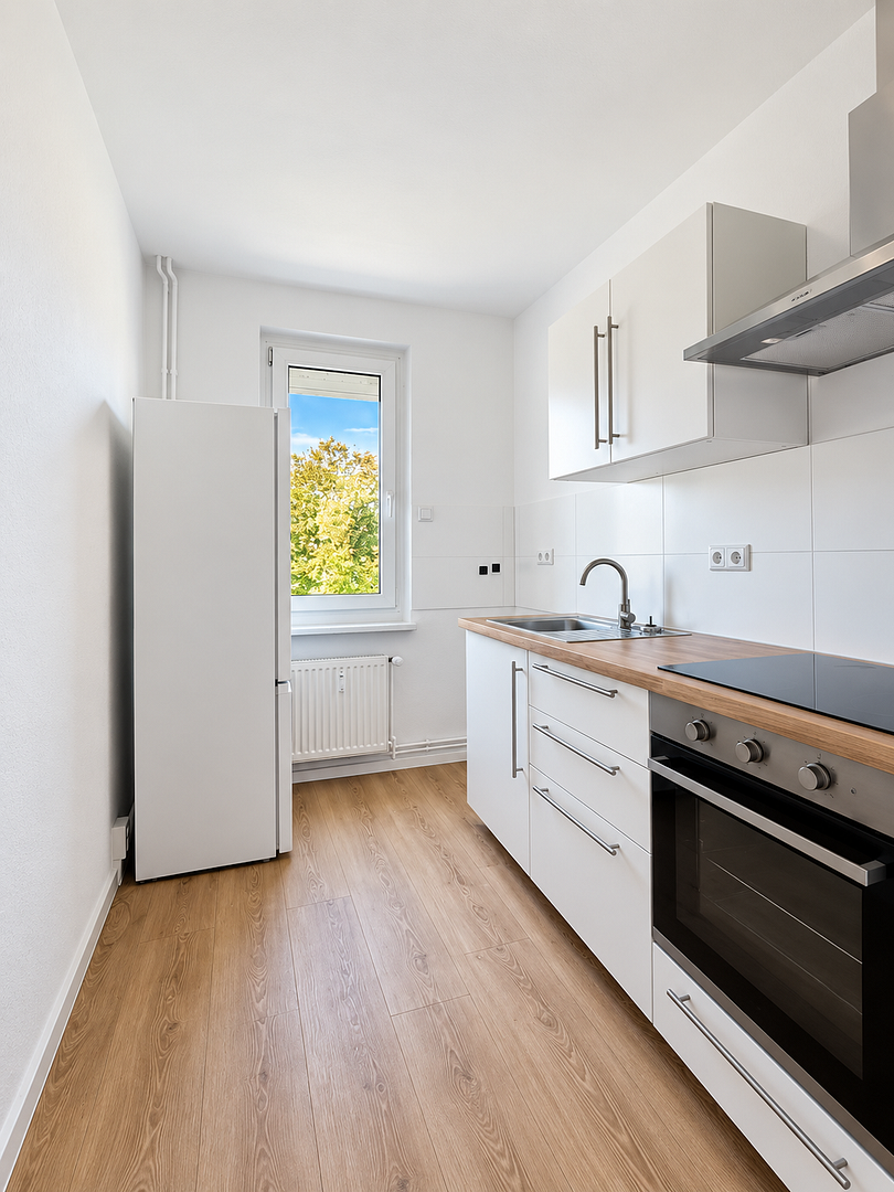Traumhafte 1 Zimmer Wohnung! *Inkl. EBK + direkte Nähe zu Leipzig* – 4575 Neukieritzsch(Großzössen) – Vorschaubild 3