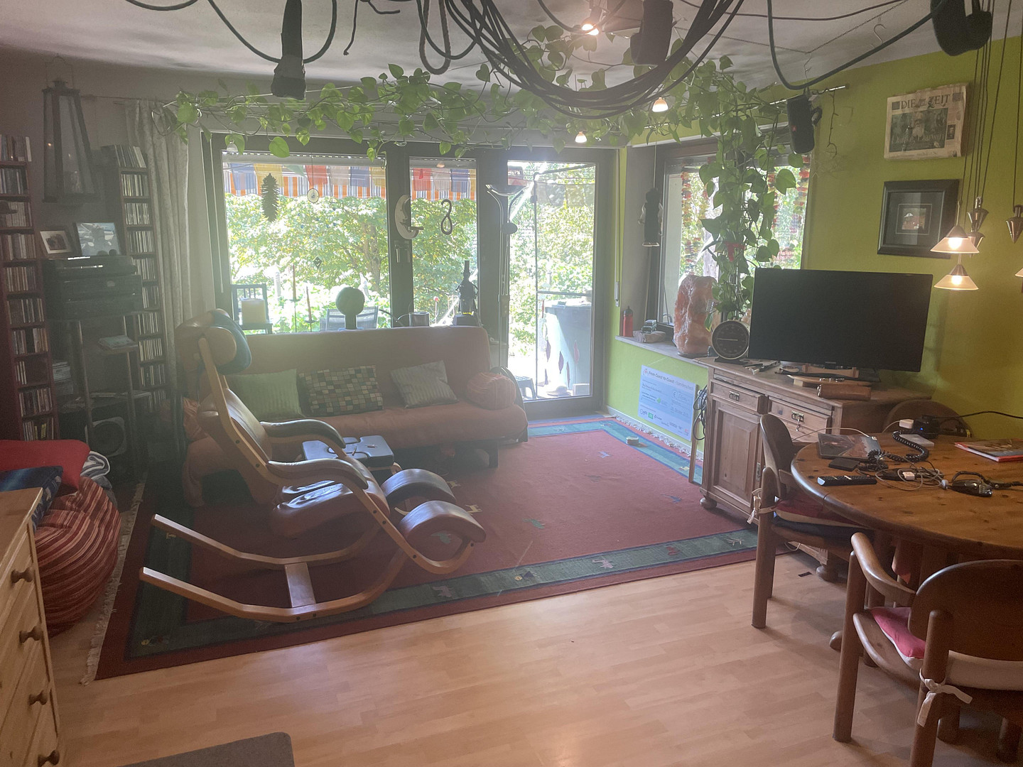 Geräumige 3 Zimmer Wohnung mit eigenem Garten und Garage – 97078 Würzburg(Versbach) – Vorschaubild 2