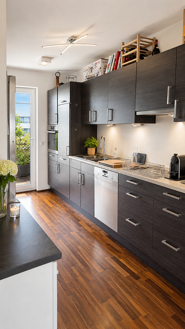 PROVISIONSFREI Penthouse 112 m², WESTFLÜGEL Riedberg, A+ Hausgeld EUR275 -  47,5m² Dachterrasse – 60438 Frankfurt(Riedberg) – Vorschaubild 5