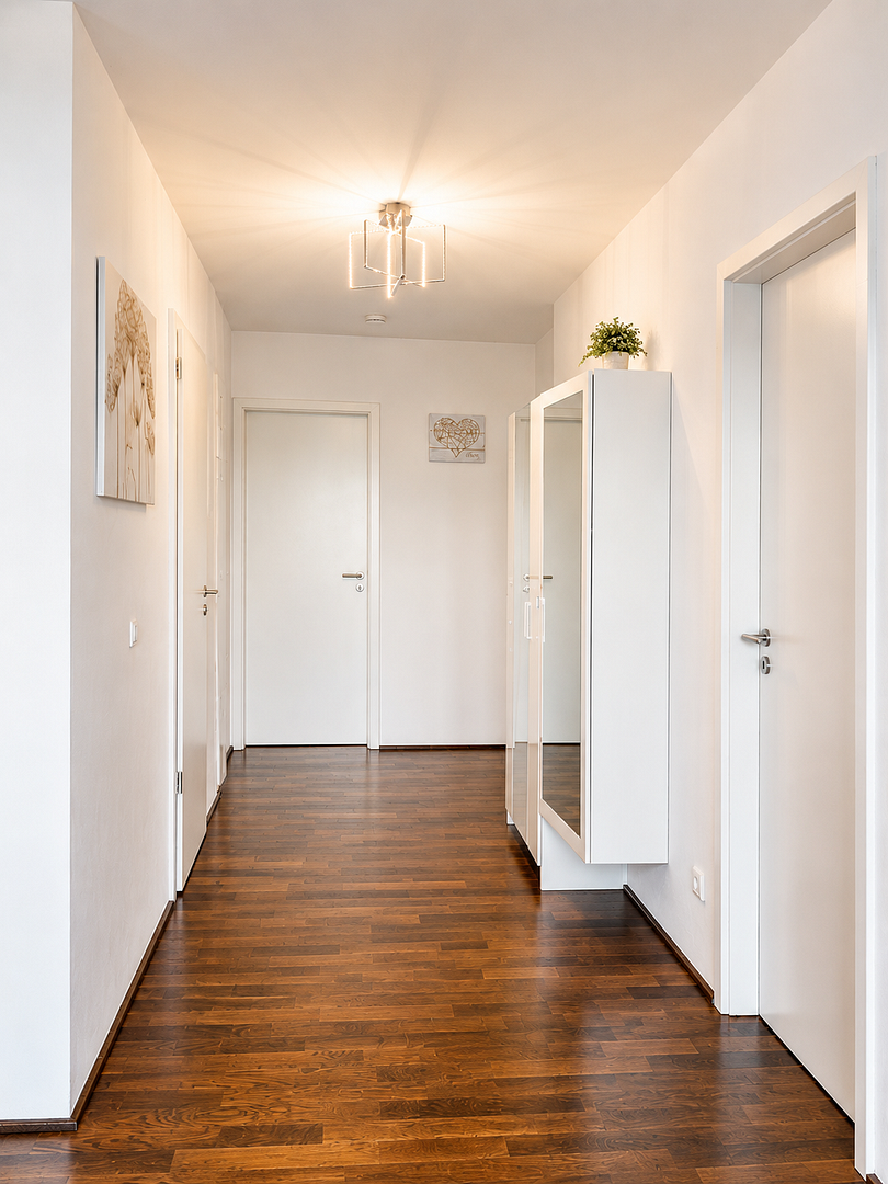 PROVISIONSFREI Penthouse 112 m², WESTFLÜGEL Riedberg, A+ Hausgeld EUR275 -  47,5m² Dachterrasse – 60438 Frankfurt(Riedberg) – Vorschaubild 7
