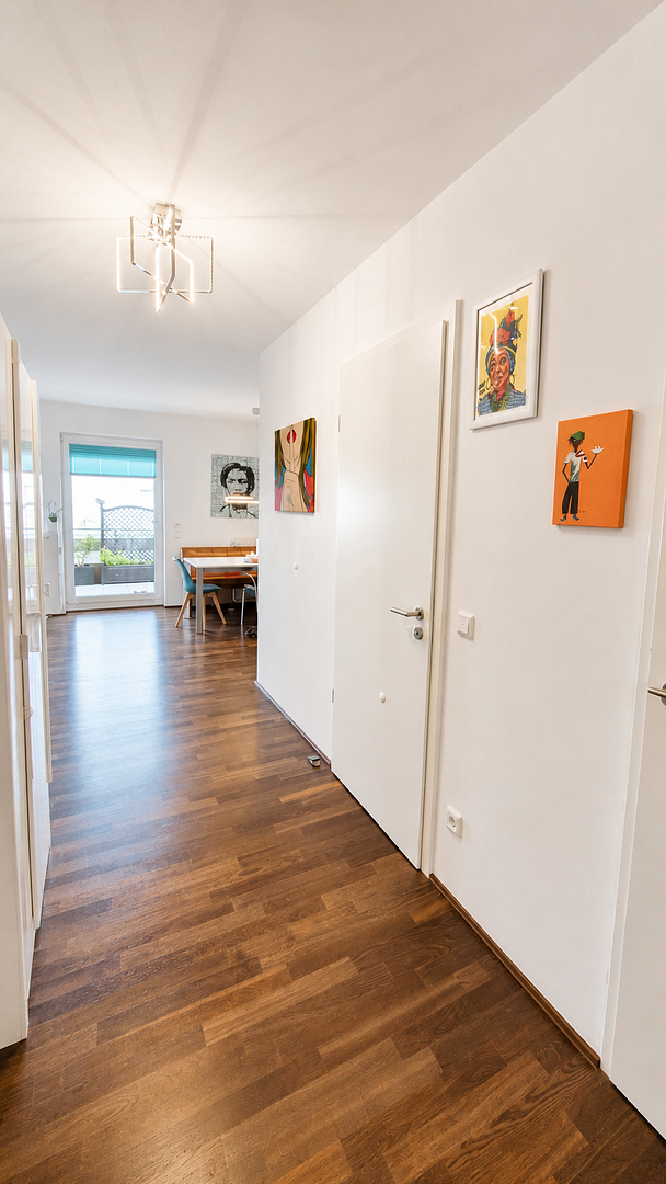 PROVISIONSFREI Penthouse 112 m², WESTFLÜGEL Riedberg, A+ Hausgeld EUR275 -  47,5m² Dachterrasse – 60438 Frankfurt(Riedberg) – Vorschaubild 6