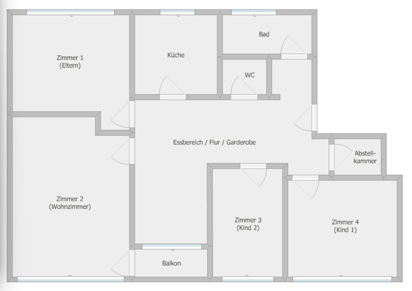 Großzügige 5-Zimmer-Wohnung mit Balkon, Garage – 93057 Regensburg(Reinhausen) – Vorschaubild 36