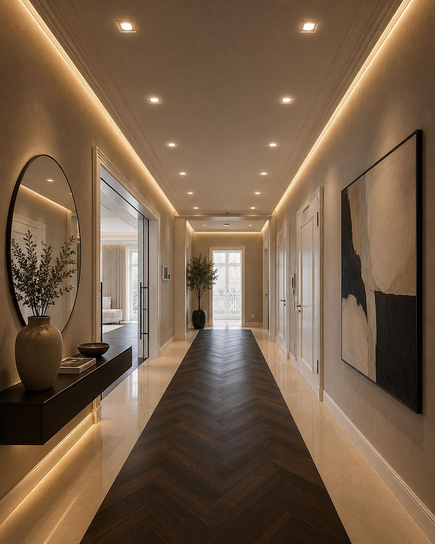 Luxus-Penthouse mit Dachterrasse, Privat-Aufzug & Concierge. Optional möbliert. Provisionsfrei! – 40545 Düsseldorf - Oberkassel(Oberkassel) – Vorschaubild 3