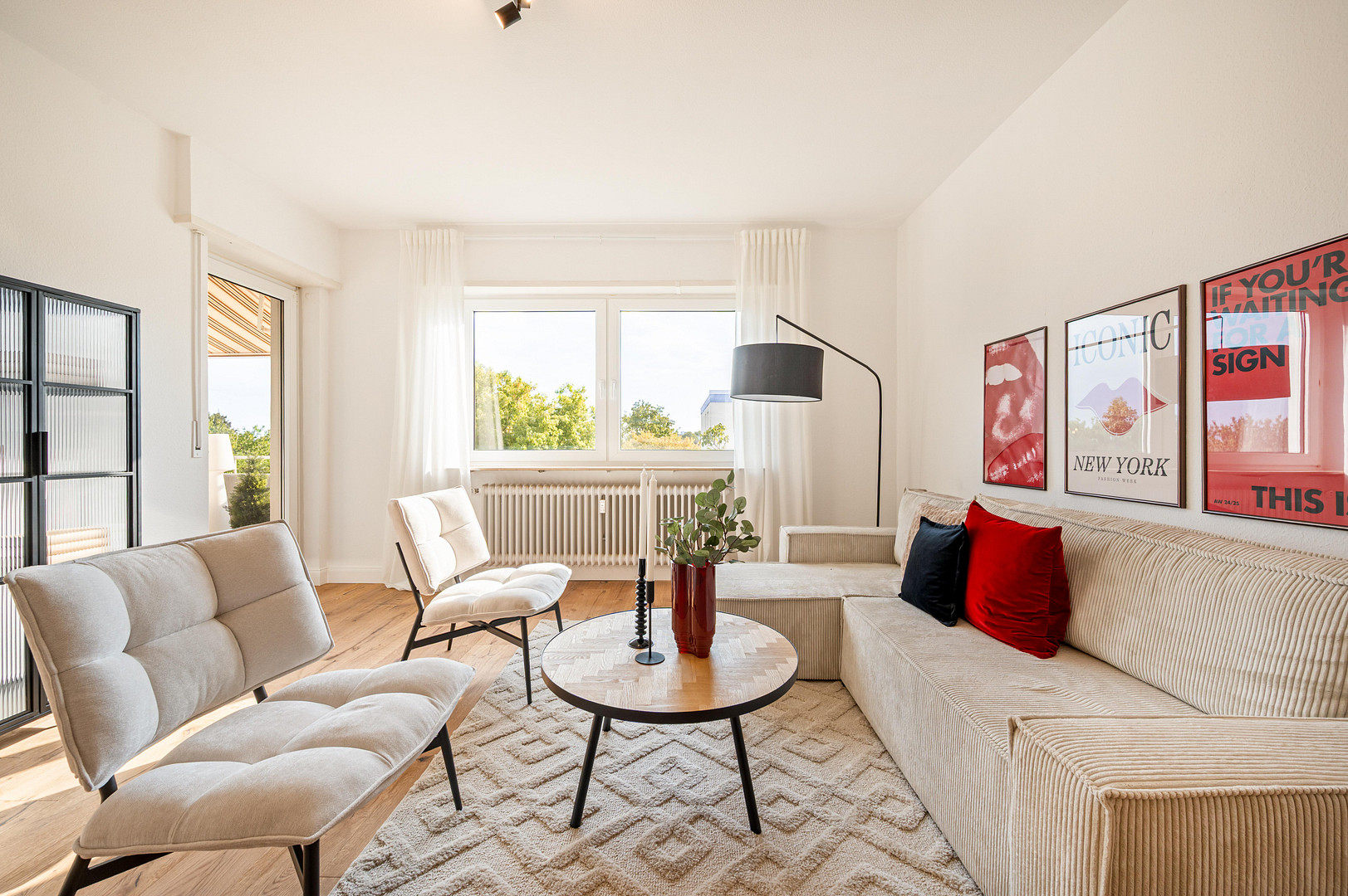 Schicke 3 Zimmer Wohnung in Mannheim Feudenheim mit Loggia und Garage – 68259 Mannheim(Feudenheim) – Vorschaubild 2