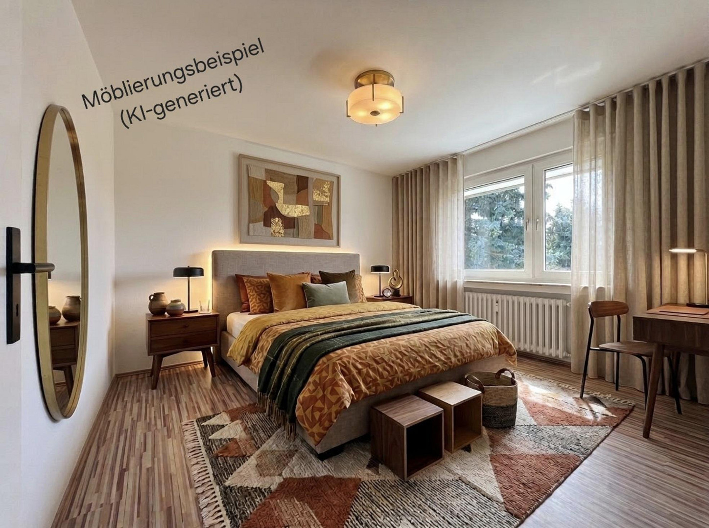 Gepflegte, helle 3,5-Zimmer-Wohnung mit Balkon, Aufzug & Grünblick am Gervinuspark – 45144 Essen(Frohnhausen) – Vorschaubild 13