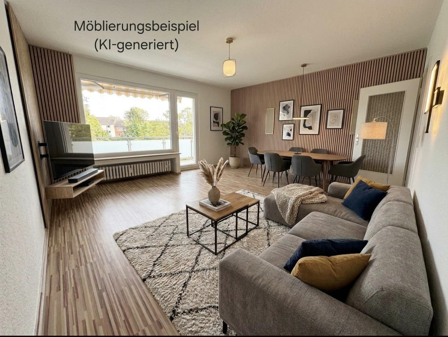 Gepflegte, helle 3,5-Zimmer-Wohnung mit Balkon, Aufzug & Grünblick am Gervinuspark – 45144 Essen(Frohnhausen) – Vorschaubild 4
