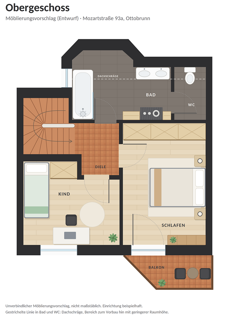 Eigenes Haus statt 3-Zimmer-Wohnung – Garten, Stellplatz, ausgebauter Keller, kein Hausgeld (privat) – 85521 Ottobrunn – Vorschaubild 22