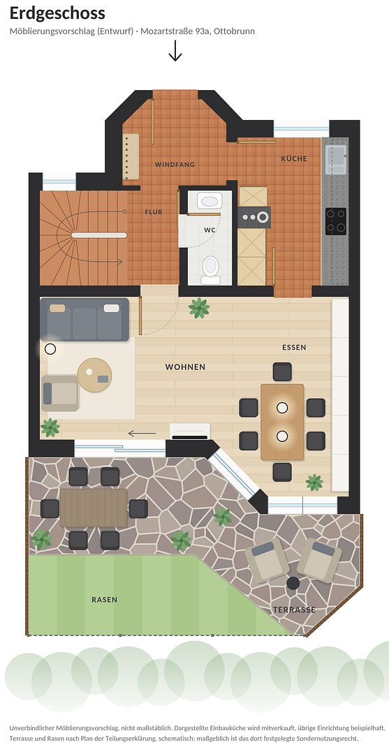 Eigenes Haus statt 3-Zimmer-Wohnung – Garten, Stellplatz, ausgebauter Keller, kein Hausgeld (privat) – 85521 Ottobrunn – Vorschaubild 21