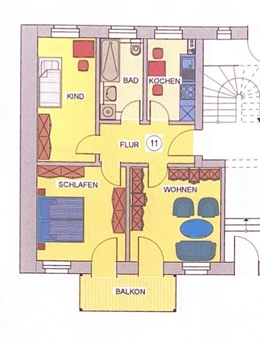 Bezugsfreie 3-Zimmer-Eigentumswohnung im Zentrum-West – 4109 Leipzig(Zentrum) – Vorschaubild 2
