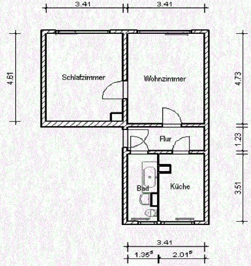 2-Zimmer-ETW Leipzig-Marienbrunn, Einzugsfertig inkl. Möbel & EBK – 4277 Leipzig(Marienbrunn) – Vorschaubild 29