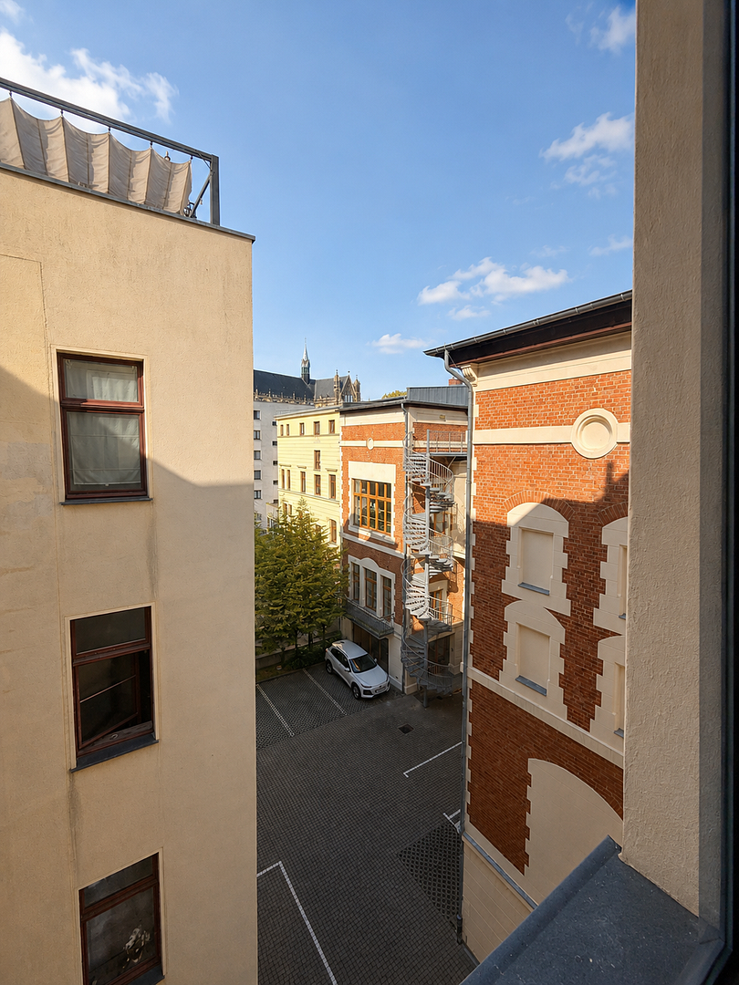 Erstbezug nach Sanierung: 2-Zimmer-Altbauwohnung mit Balkon, Aufzug & Einbauküche direkt am Dom – 39104 Magdeburg(Altstadt) – Vorschaubild 8