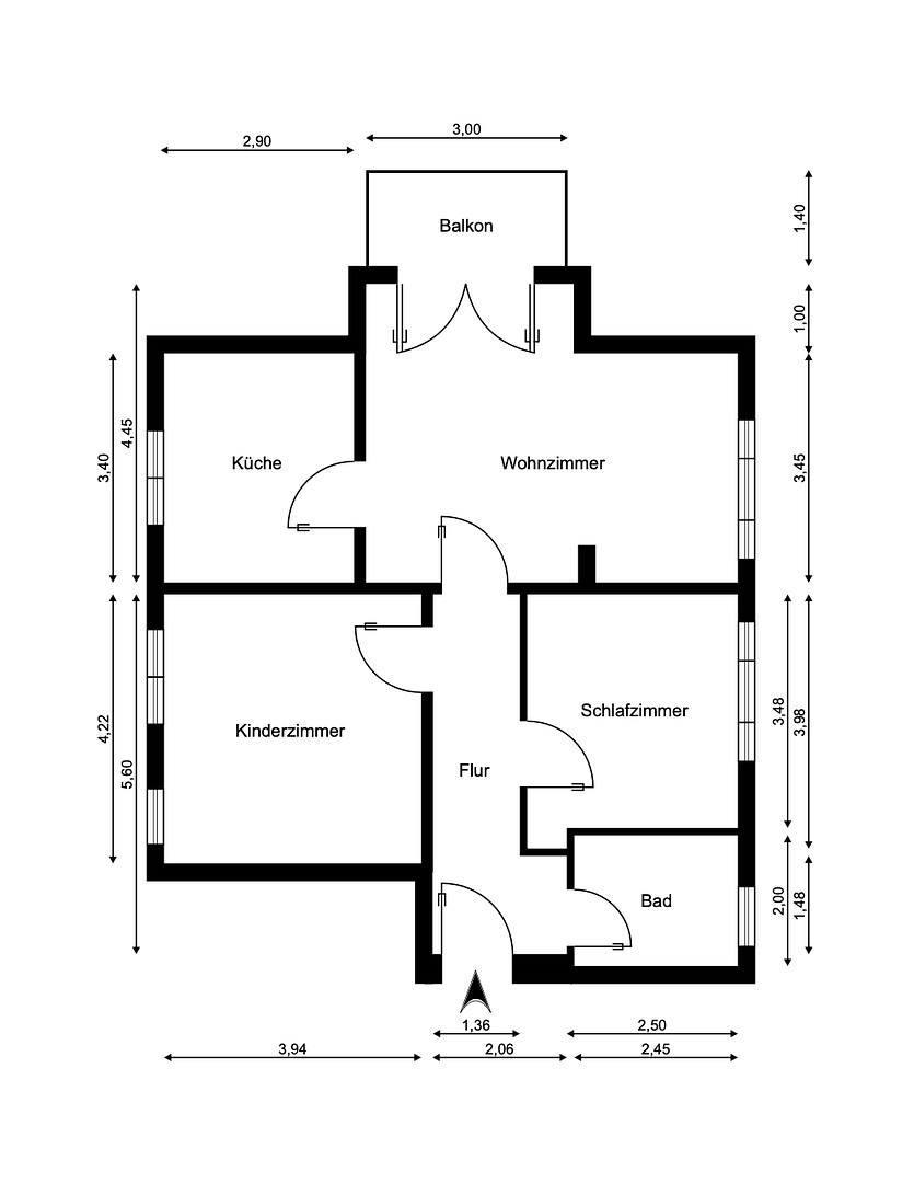 Luxus zum Einziehen | Kernsanierte Designerwohnung mit Balkon in Dresden Plauen – 1189 Dresden(Plauen) – Vorschaubild 26