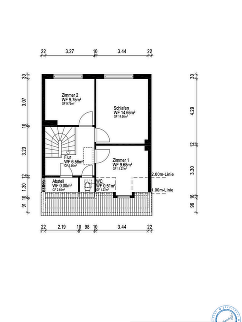 Viel Platz für die ganze Familie – renoviertes Reihenhaus, sofort bezugsfrei & provisionsfrei – 27576 Bremerhaven(Klushof) – Vorschaubild 13