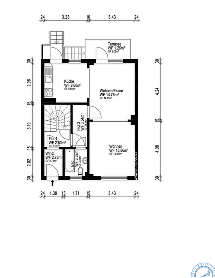 Viel Platz für die ganze Familie – renoviertes Reihenhaus, sofort bezugsfrei & provisionsfrei – 27576 Bremerhaven(Klushof) – Vorschaubild 15