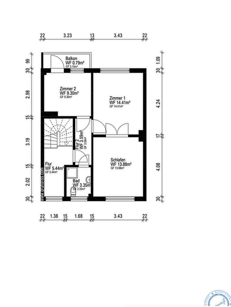 Viel Platz für die ganze Familie – renoviertes Reihenhaus, sofort bezugsfrei & provisionsfrei – 27576 Bremerhaven(Klushof) – Vorschaubild 14