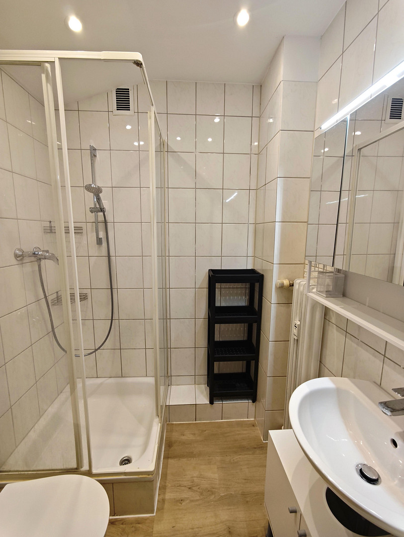 Sofort verfügbar: Renovierte, möblierte 1-Zimmer-Wohnung mit Balkon in Mannheimer Bestlage – 68165 Mannheim – Vorschaubild 10