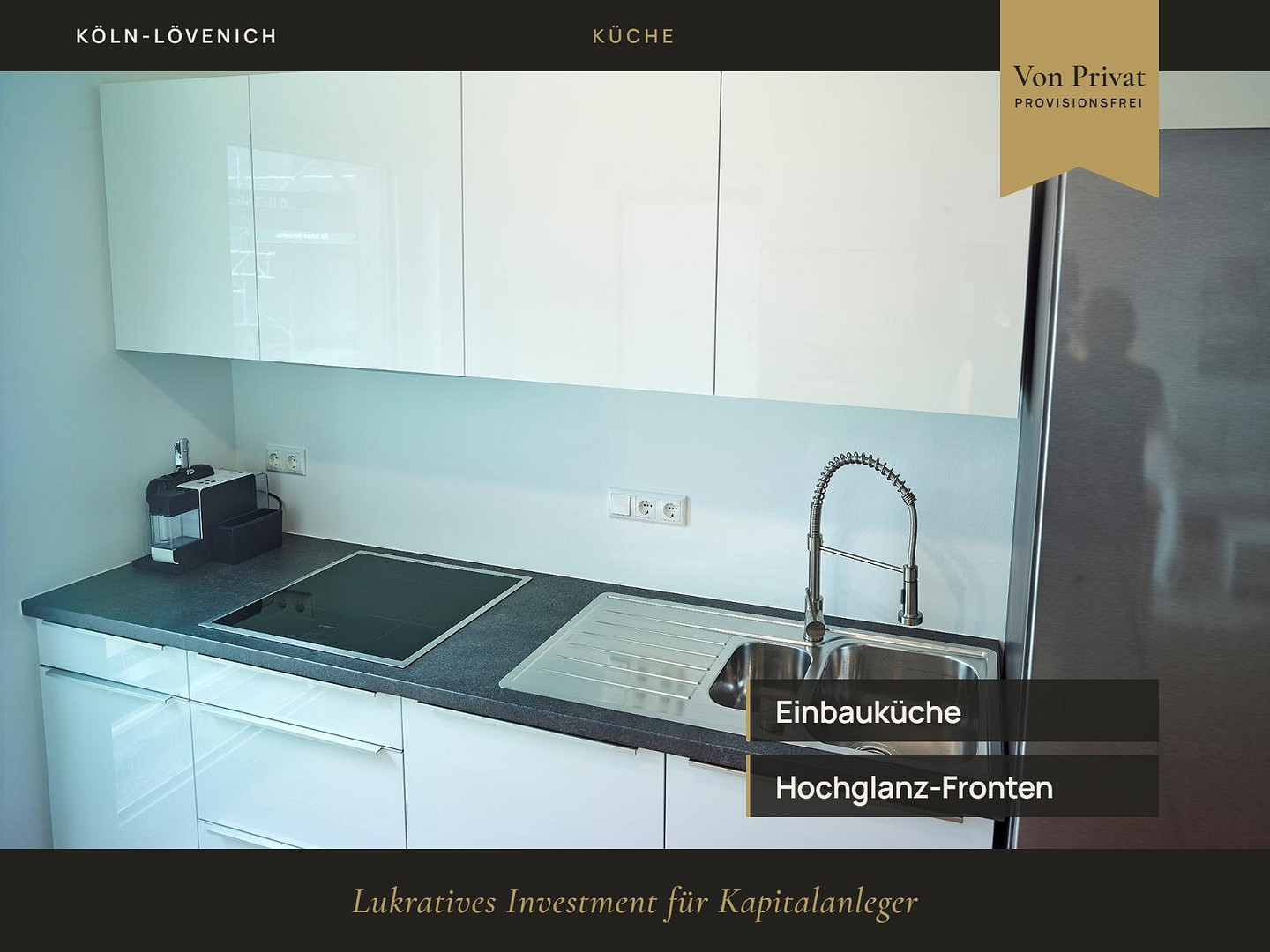 ARCHITEKTEN-DESIGN: 3-Zi-Gartenwohnung | 2 Bäder | 102 m² Luxus & S-Bahn-Anbindung – 50859 Köln(Lövenich) – Vorschaubild 8
