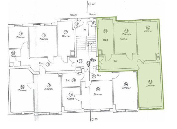 Stilvoll renovierte Altbauwohnung, provisionsfrei, großer Garten – 4177 Leipzig(Altlindenau) – Vorschaubild 13