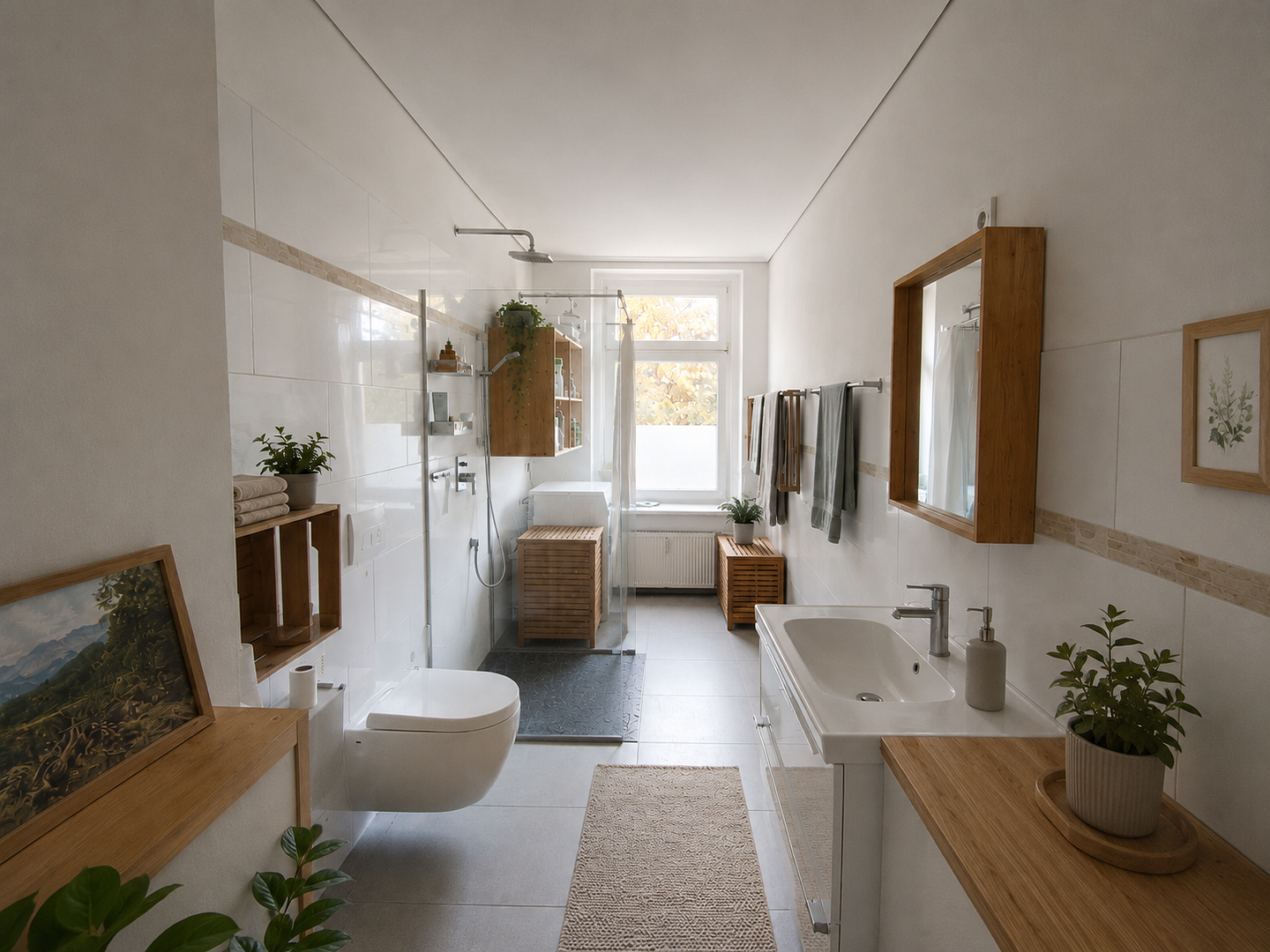 Stilvoll renovierte Altbauwohnung, provisionsfrei, großer Garten – 4177 Leipzig(Altlindenau) – Vorschaubild 3