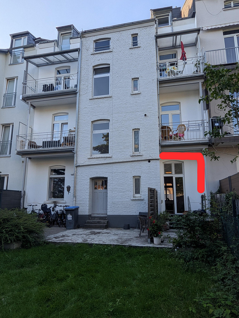 Charmante 1-Zimmer-Altbauwohnung mit eigener Terrasse und Garten in Düsseldorf-Eller – 40229 Düsseldorf(Eller) – Vorschaubild 14