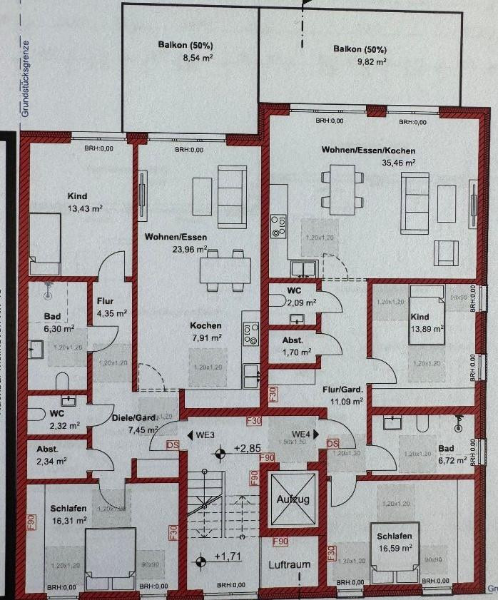 NEUBAU | Ob EG oder Penthouse | 3-Raum Wohnungen in gefragter Lage von Essen-Borbeck – Foto 12