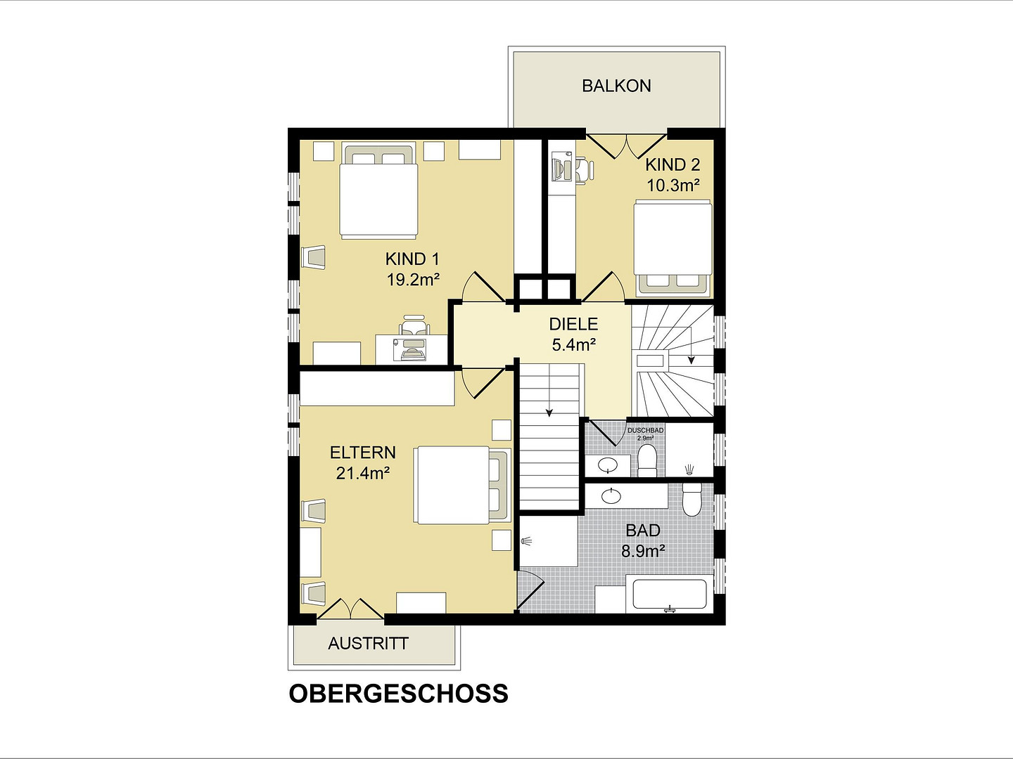 Grünes Familienidyll - Freistehendes Einfamilienhaus mit schönem Garten – 51373 Leverkusen(Wiesdorf) – Vorschaubild 25