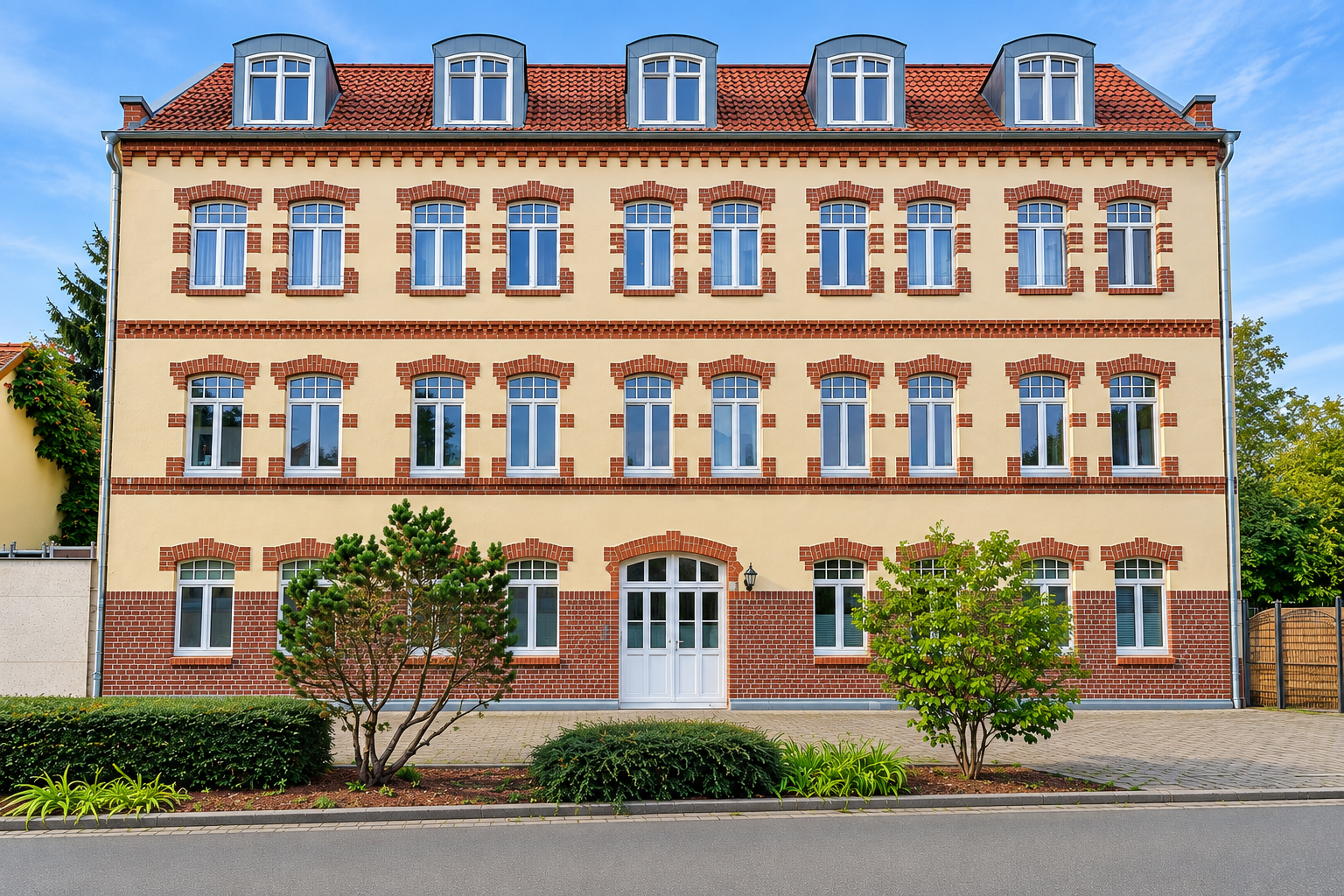 Villa Balustrada Wassergrundstück DG-WE an der weißen Elster, 2xBad, Granit, Einbauspiegel, Klima – Foto 21
